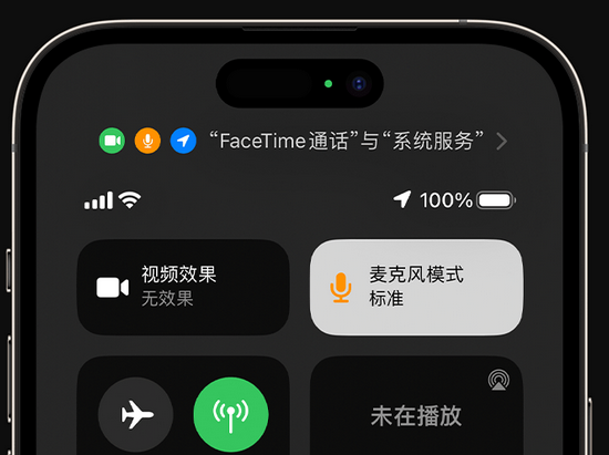 理塘苹果授权维修网点分享iPhone在通话时让你的声音更清晰 