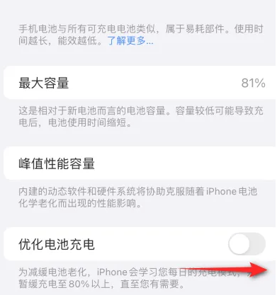 理塘苹果15维修分享iPhone15充电到80%就充不进电了怎么办 