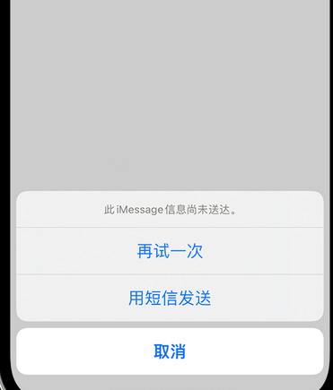 理塘apple维修iPhone上无法正常发送iMessage信息