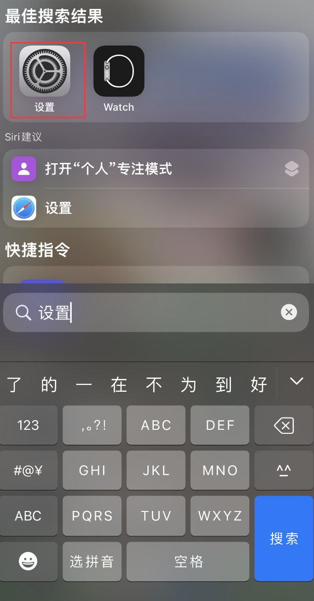 理塘苹果手机维修分享：iPhone 找不到“设置”或“App Store”怎么办？ 