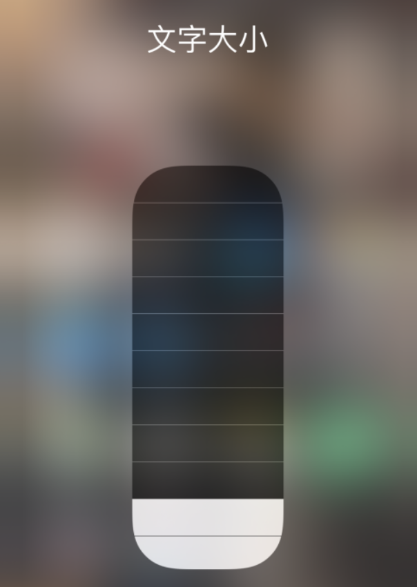 理塘苹果手机维修分享小技巧：在 iPhone 控制中心快速调节字体大小 